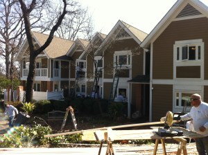 This was my last day at my former job. We donated windows to the Ronald McDonald House in Greenville. It was a great way to end a season and enter a new one.